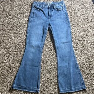 Idyllwind Fueled by Miranda Lambert Western Cowgirl Blue Wide Leg Jeans Size 8